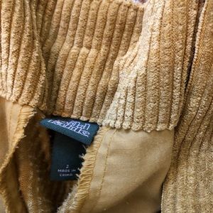 mustard yellow corduroy pants